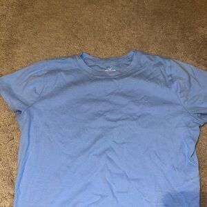 Hollister Light Blue Short Sleeve Tee